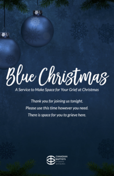 CBOQ Blue Christmas 2023 cover